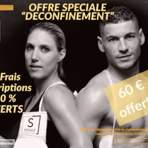 Offre Abonnement Sifight Fitness club sport boxe et fitness Troyes Barberey spécial déconfinement